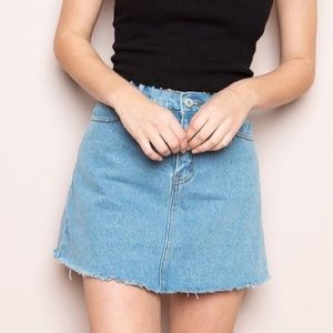 Denim Skirt